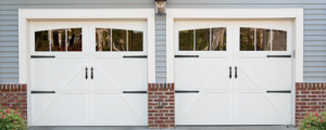 What is a carriage style garage door?